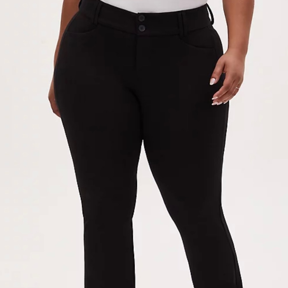 SIGNATURE STRETCH PONTE TROUSER REGULAR 18R
